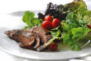 plate-with-meat-and-salad