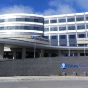 Street view of building housing Calvary Private maternity services in Bruce